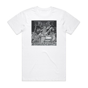 Front Antichrist Militia Album Cover T-Shirt White Front Antichrist Militia Album Cover T-Shirt White