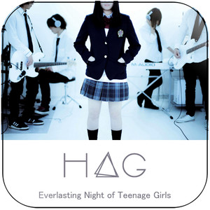 HAG Everlasting Night Of Teenage Girls Album Cover Sticker