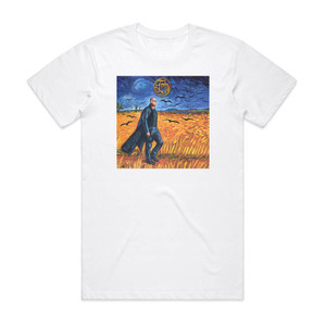 Fish Field Of Crows Album Cover T-Shirt White Fish Field Of Crows Album Cover T-Shirt White