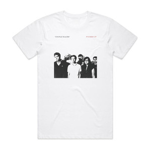 Fucked Up Couple Tracks Album Cover T-Shirt White Fucked Up Couple Tracks Album Cover T-Shirt White