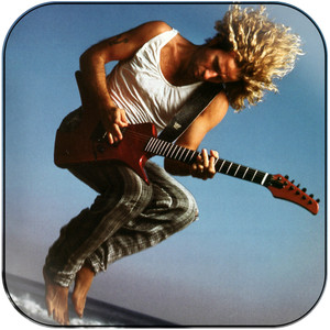 Sammy Hagar I Never Said Goodbye Album Cover Sticker Sammy Hagar I Never Said Goodbye Album Cover Sticker
