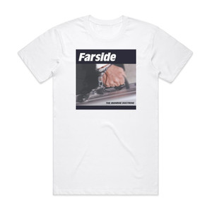 Farside The Monroe Doctrine Album Cover T-Shirt White