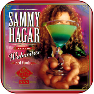 Sammy Hagar and The Wabos Red Voodoo Album Cover Sticker Sammy Hagar and The Wabos Red Voodoo Album Cover Sticker