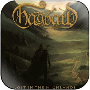 Hagbard Lost In The Highlands Album Cover Sticker Hagbard Lost In The Highlands Album Cover Sticker