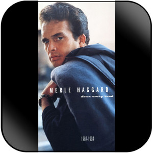 Merle Haggard Down Every Road-1 Album Cover Sticker Merle Haggard Down Every Road-1 Album Cover Sticker