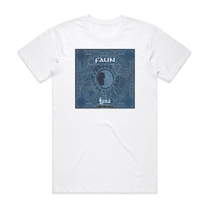 Faun Luna Album Cover T-Shirt White Faun Luna Album Cover T-Shirt White