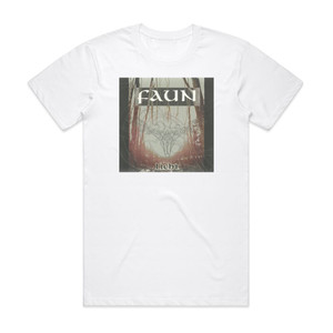 Faun Licht Album Cover T-Shirt White Faun Licht Album Cover T-Shirt White