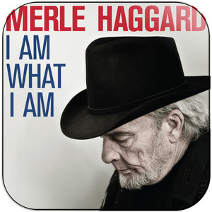 Merle Haggard I Am What I Am Album Cover Sticker Merle Haggard I Am What I Am Album Cover Sticker