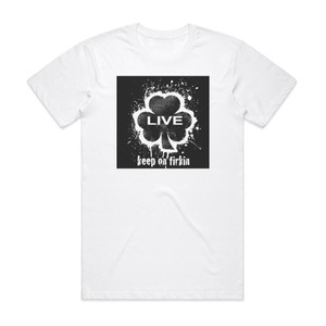 Firkin Keep On Firkin Album Cover T-Shirt White Firkin Keep On Firkin Album Cover T-Shirt White