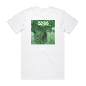Fractal Universe The Impassable Horizon Album Cover T-Shirt White Fractal Universe The Impassable Horizon Album Cover T-Shirt White