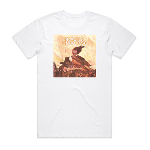 Fractal Universe Rhizomes Of Insanity Album Cover T-Shirt White Fractal Universe Rhizomes Of Insanity Album Cover T-Shirt White