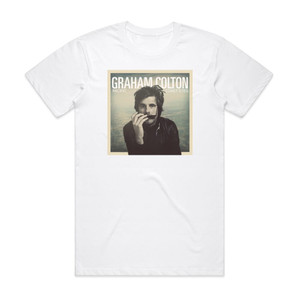 Graham Colton Pacific Coast Eyes Album Cover T-Shirt White
