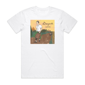 Grayscale Leaving Album Cover T-Shirt White