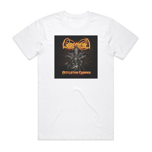 Goresquad Mutilation Chamber Album Cover T-Shirt White Goresquad Mutilation Chamber Album Cover T-Shirt White