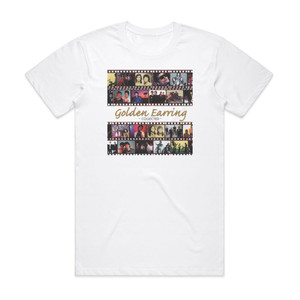 Golden Earring Collected Album Cover T-Shirt White Golden Earring Collected Album Cover T-Shirt White