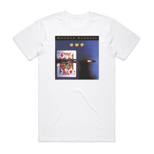 Golden Earring Cut Album Cover T-Shirt White Golden Earring Cut Album Cover T-Shirt White