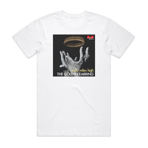 Golden Earring Eight Miles High Album Cover T-Shirt White Golden Earring Eight Miles High Album Cover T-Shirt White