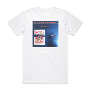 Golden Earring Cut 1 Album Cover T-Shirt White Golden Earring Cut 1 Album Cover T-Shirt White