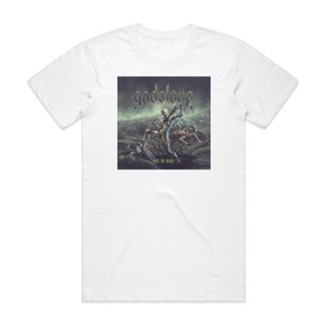 Godslave Into The Black Album Cover T-Shirt White