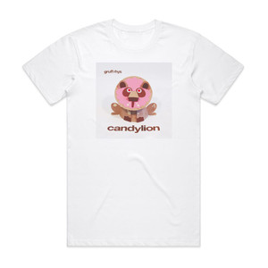 Gruff Rhys Candylion Album Cover T-Shirt White Gruff Rhys Candylion Album Cover T-Shirt White
