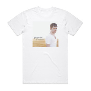Gregoire Le Mme Soleil Album Cover T-Shirt White Gregoire Le Mme Soleil Album Cover T-Shirt White