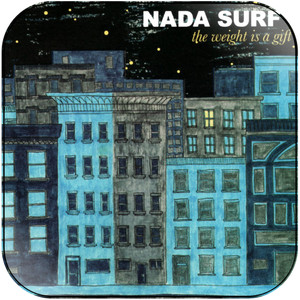 Nada Surf The Weight Is A Gift Album Cover Sticker Nada Surf The Weight Is A Gift Album Cover Sticker