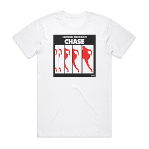 Giorgio Moroder The Chase 1 Album Cover T-Shirt White