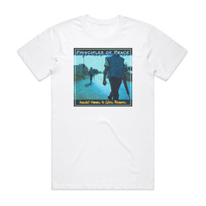 Giles Reaves Principles Of Peace Album Cover T-Shirt White