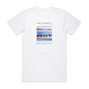 Gabriele Tosi Orizzonti Album Cover T-Shirt White Gabriele Tosi Orizzonti Album Cover T-Shirt White