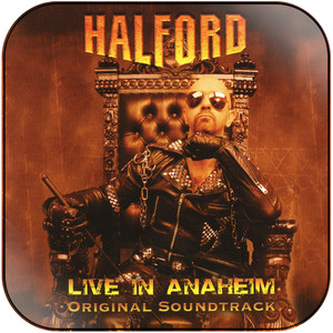 Halford Live In Anaheim Album Cover Sticker Halford Live In Anaheim Album Cover Sticker