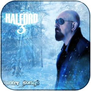 Halford Winter Songs Album Cover Sticker Halford Winter Songs Album Cover Sticker