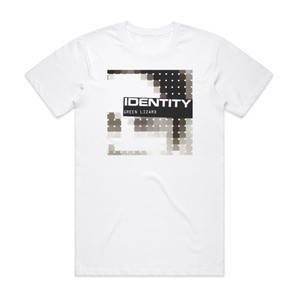 Green Lizard Identity Album Cover T-Shirt White Green Lizard Identity Album Cover T-Shirt White