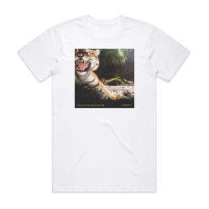 Great Mountain Fire Canopy Album Cover T-Shirt White Great Mountain Fire Canopy Album Cover T-Shirt White