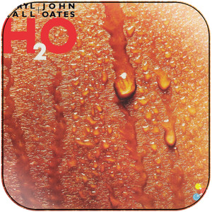 Hall and Oates H2O-2 Album Cover Sticker