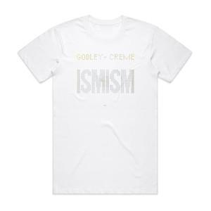 Godley and Creme Ismism Album Cover T-Shirt White Godley and Creme Ismism Album Cover T-Shirt White