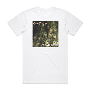 Goldfrapp We Are Glitter Album Cover T-Shirt White Goldfrapp We Are Glitter Album Cover T-Shirt White
