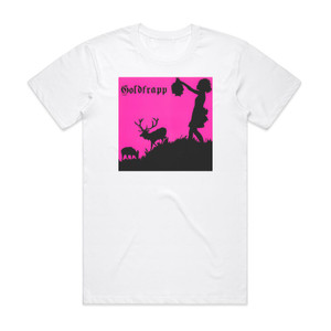 Goldfrapp Lovely Head Album Cover T-Shirt White Goldfrapp Lovely Head Album Cover T-Shirt White