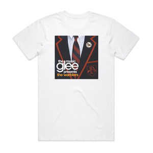 Glee Cast Glee The Music Presents The Warblers Album Cover T-Shirt White