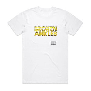 Girl Talk Broken Ankles 1 Album Cover T-Shirt White Girl Talk Broken Ankles 1 Album Cover T-Shirt White