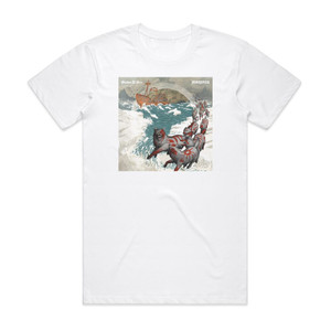 Graves at Sea Graves At Sea Sourvein Album Cover T-Shirt White Graves at Sea Graves At Sea Sourvein Album Cover T-Shirt White