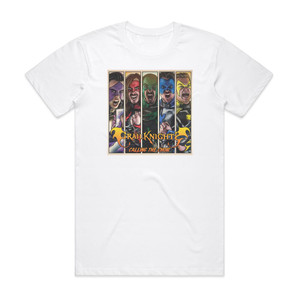 Grailknights Calling The Choir Album Cover T-Shirt White Grailknights Calling The Choir Album Cover T-Shirt White