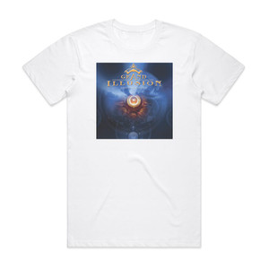 Grand Illusion Brand New World Album Cover T-Shirt White Grand Illusion Brand New World Album Cover T-Shirt White