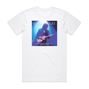 Gary Moore Parisienne Walkways The Blues Collection Album Cover T-Shirt White Gary Moore Parisienne Walkways The Blues Collection Album Cover T-Shirt White