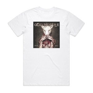 God Module False Face Album Cover T-Shirt White God Module False Face Album Cover T-Shirt White