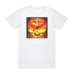 Gamma Ray Land Of The Free Ii 1 Album Cover T-Shirt White