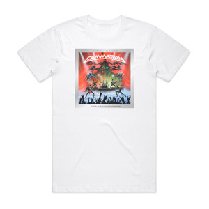 Gamma Ray Heading For The East Album Cover T-Shirt White