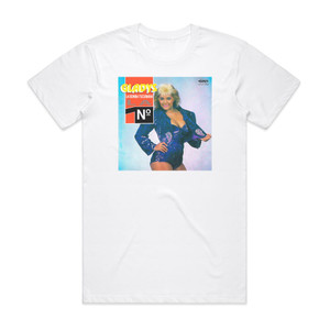 Gladys La Bomba Tucumana La Numero 1 Album Cover T-Shirt White Gladys La Bomba Tucumana La Numero 1 Album Cover T-Shirt White