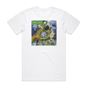 Game Over For Humanity Album Cover T-Shirt White Game Over For Humanity Album Cover T-Shirt White