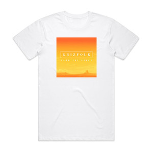 Grizfolk From The Spark Album Cover T-Shirt White Grizfolk From The Spark Album Cover T-Shirt White