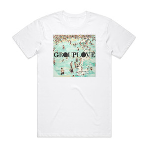 Grouplove Grouplove Album Cover T-Shirt White Grouplove Grouplove Album Cover T-Shirt White